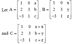 MCQ Question for Class 12 Mathematics Chapter 4 Determinants