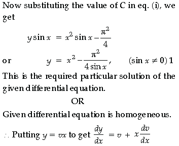 Class 12 Mathematics Sample Paper Term 2 With Solutions Set C